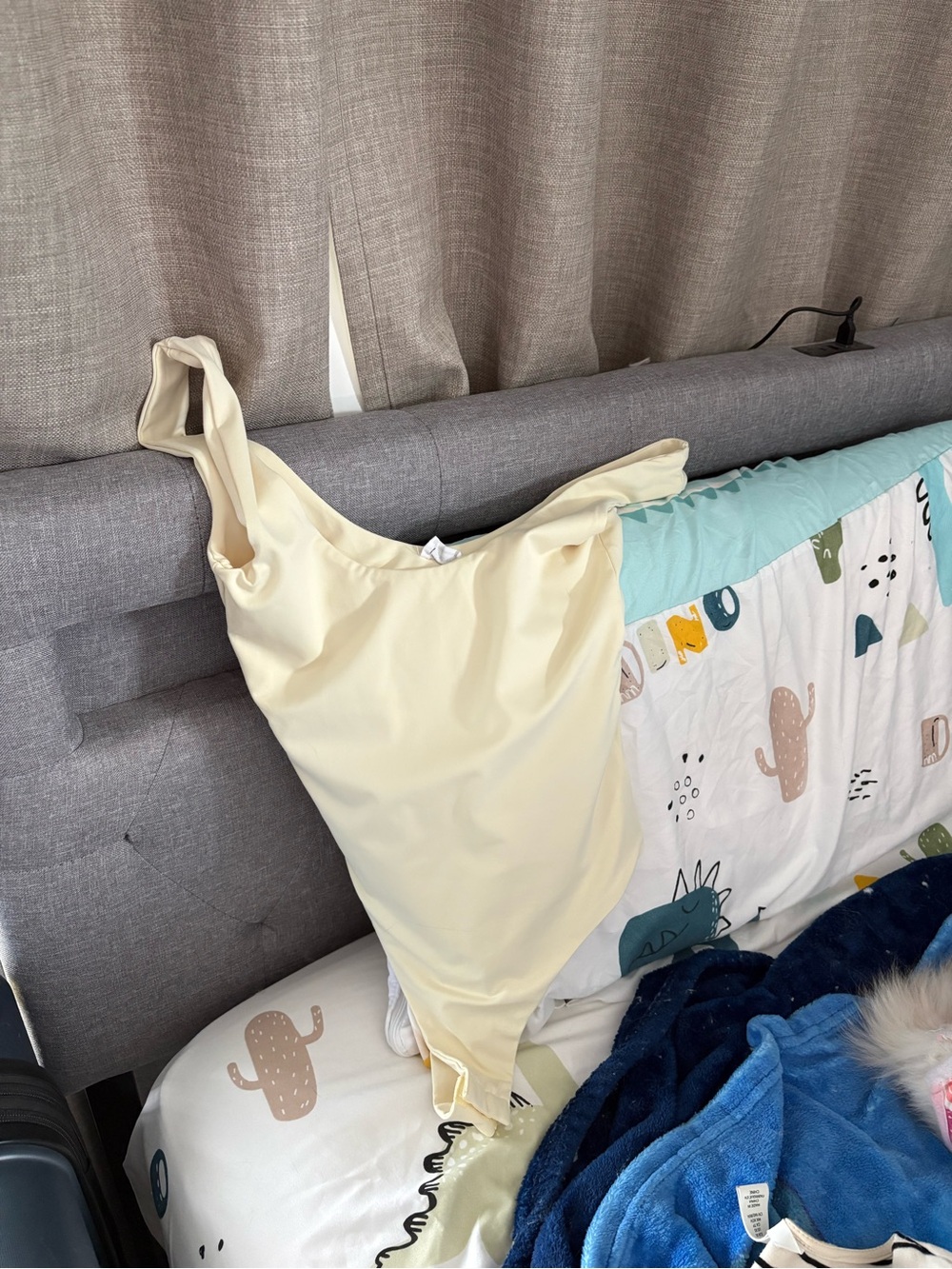 Cotton On Pale Yellow Bandeau Bodysuit